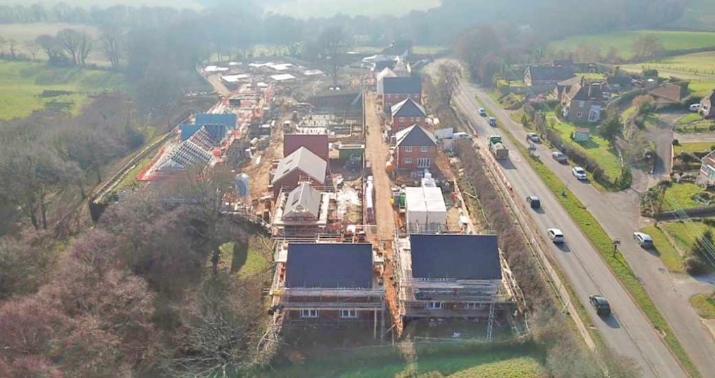 Hailsham Road, Herstmonceux OFP Timber Frame